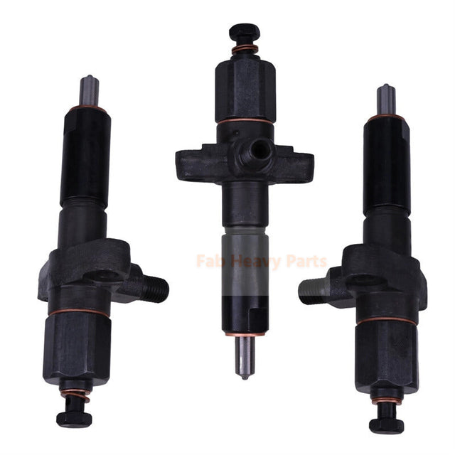 3Piece Fuel Injector 17/108600 17/919500 Fits for Perkins Engine AD3.152 JCB Loader 2CX 406 408 210S 2CXL