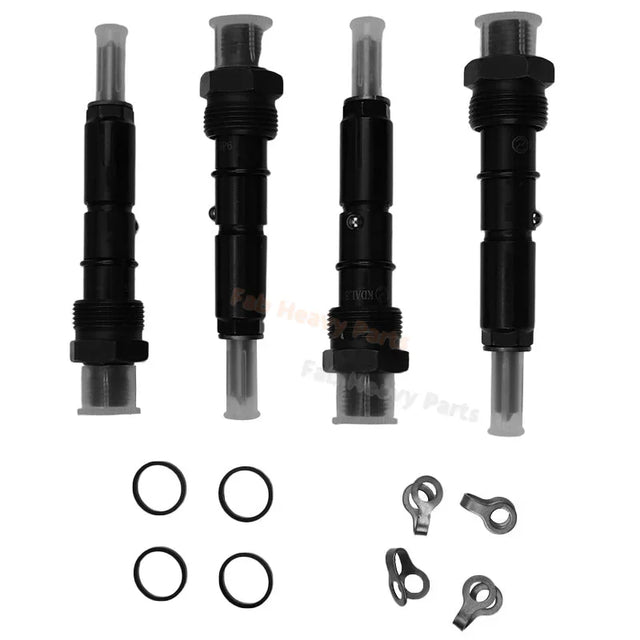 4 PCS Fuel Injector 2852869 Angkop para sa Case PX85 New Holland F4GE0454E D666 Engine