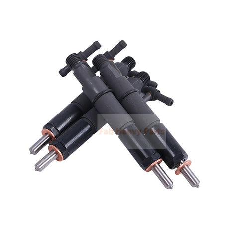 4 Piece Fuel Injector 6208-11-3100 Fits for Komatsu Engine SAA4D95LE-3A-4M SAA4D95LE-3B-4A Excavator PC130F-7