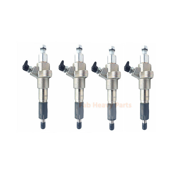 4 Piece Fuel Injector 9430610996 1153001421 1-15300142-1 Angkop para sa Isuzu Engine 4BD1