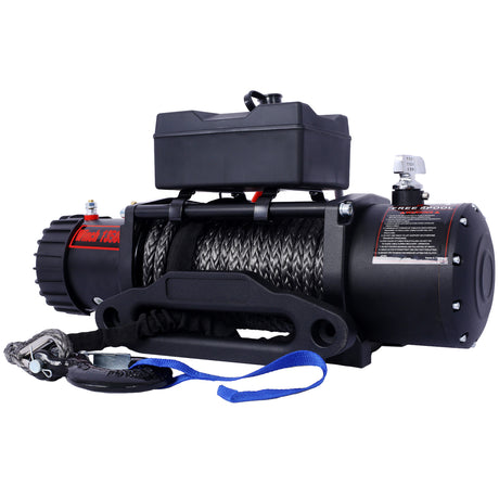 Winch 13500 lb. Load Capacity Electric 12V DC Power for Towing Truck Off Road with Wireless Remote