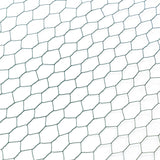 60M Large Size Galvanized Hexagonal Floral Green Chicken Wire Outdoor Anti-Rust Wire Poultry Netting for Garden Coop Wire Fencing Steel