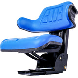 Tractor Seat Steel Blue 110-265 lbs Capacity