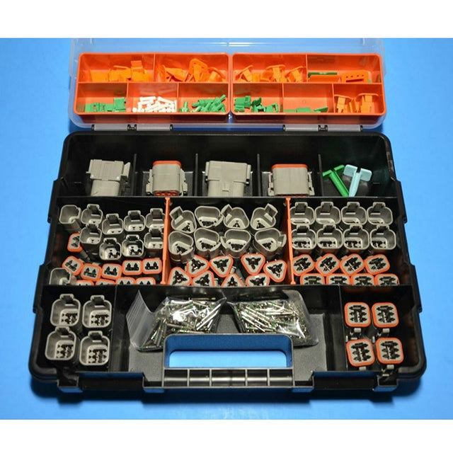 448 Piece Deutsch DT Connector Kit for 14 AWG Solid Contacts Kit