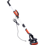 780W Electric Drywall Sander with Vacuum Dust Collection 6.5A Motor Dustless Floor with Variable Speed 900-1800RPM LED Light Extendable & Foldable Handle