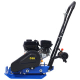 212cc 6.5HP 5600VPM Gas Vibration Compaction Force 20 x 14 inch Plate Compactor w/Built-in Wheel EPA compliant