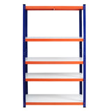 Kapazität Garagenlagerregale Heavy Duty Blau Orange