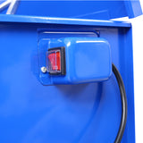 40 Gallon Parts Washer 24 Gallon Solvent Capacity 5 Gallon Per Minute Max Pump Output Heavy Duty Steel Powder Coated blue