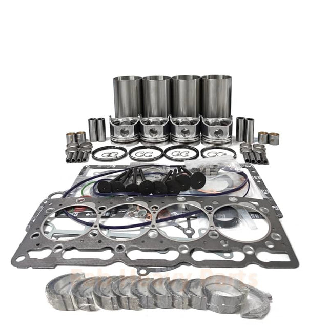 Overhaul Rebuild Kit Fits for Komatsu 4D105-5 S4D105-5 Engine GD200A-1 GD300A-1 GD405A-1 GD500R-2A GD505A-2 GD521A-1 GD523A-1 GD525A-1 GD611A-1