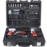 44-Piece Professional Air Tool Accessory Kit Impact Wrench Air Ratchet Die Grinder Blow Gun Air Hammer Dual Air Chuck Tire Gauge at Accessories