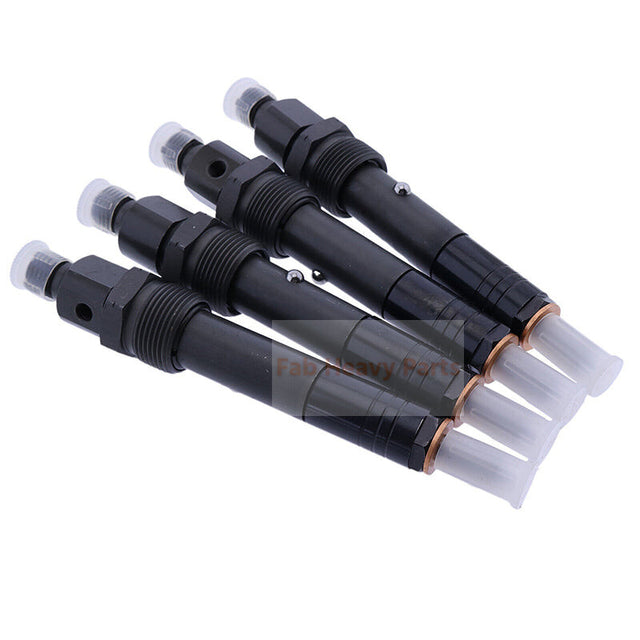 4Piece Fuel Injector 17/112200 Fits for Perkins Engine JCB Backhoe Loader 3CX 2CX 4CX