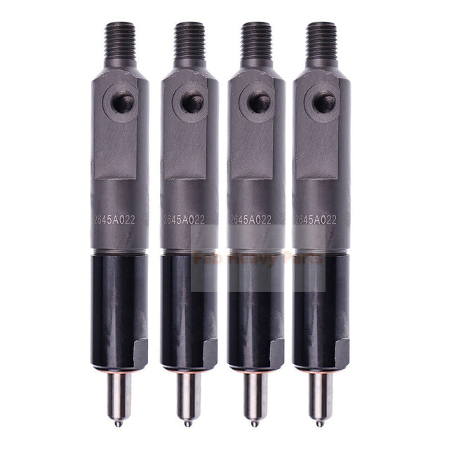 4Piece Fuel Injector 2645A022 17/105500 Para sa Perkins Engine Q20TC T4.40HTR JCB Loader 3CX 3CX-2 3CX-4 3C-2 4CX 4C-4