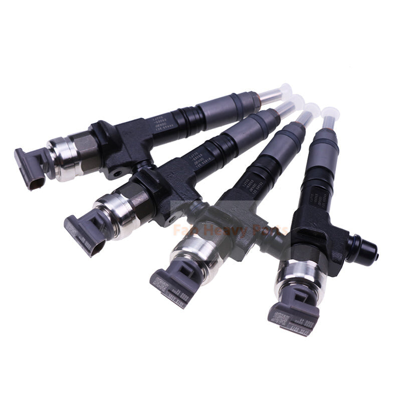 4Piece Fuel Injector 436-1096 Fits for Caterpillar CAT Engine C3.3B Loader 236D 242D 246D 257D 259D 262D 277D 279D 287D 289D