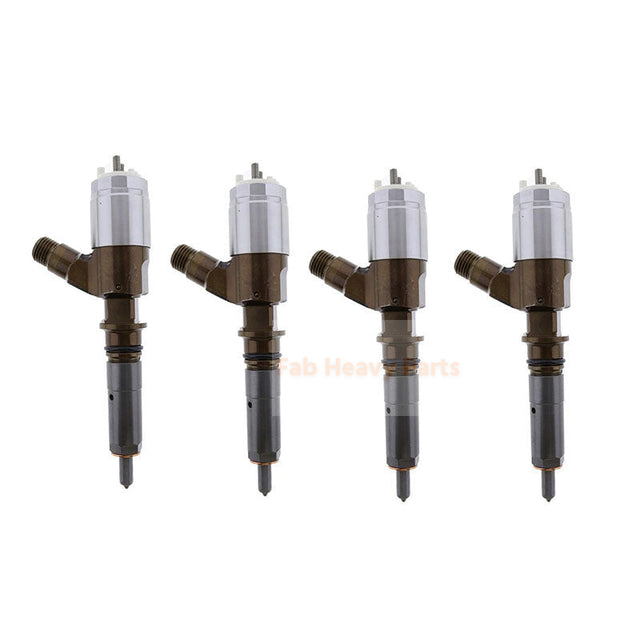 4Piece Fuel Injector 6670926 Fits for Perkins Engine 1004-40T Bobcat Skid Steer Loader 963