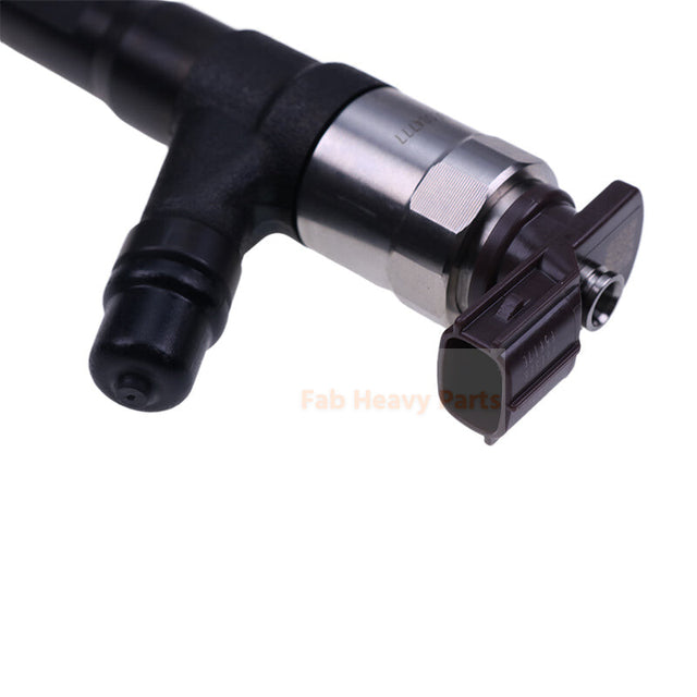 Inyector de combustible de 4 piezas 8981635241 compatible con motor Isuzu 4LE2 Kobelco Excavator 75SR ACERA