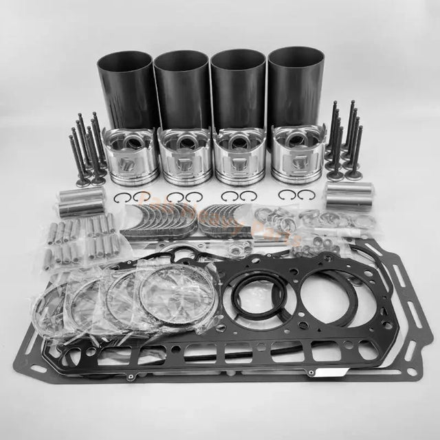 Fits Komatsu Excavator PC80MR-3 Yanmar Engine 4TNV98 Overhaul Rebuild Kit