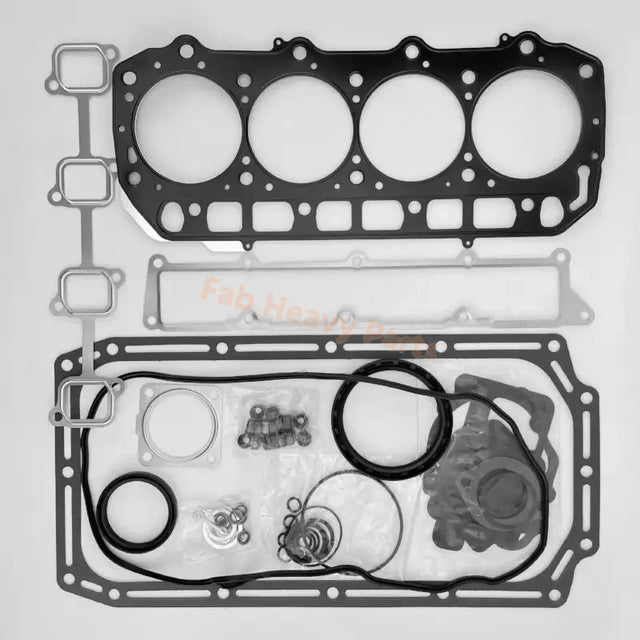 Se adapta a Yanmar 4TNV98T Se adapta a Komatsu S4D98E Minicargadora SK1020-5 SK1020-5N SK1026-5 SK1026-5N Kit de reconstrucción de reacondicionamiento