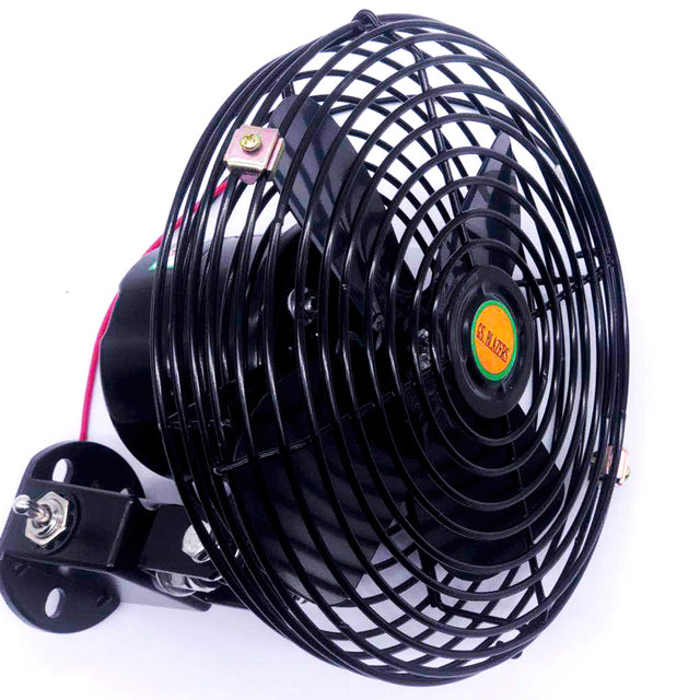 24V 6 Inch Cab Fan Air Circulating Fan for Excavator Loader Backhoe Tractor