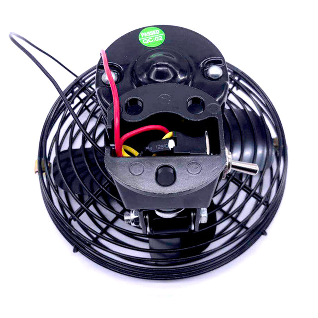 24V 6 Inch Cab Fan Air Circulating Fan for Excavator Loader Backhoe Tractor