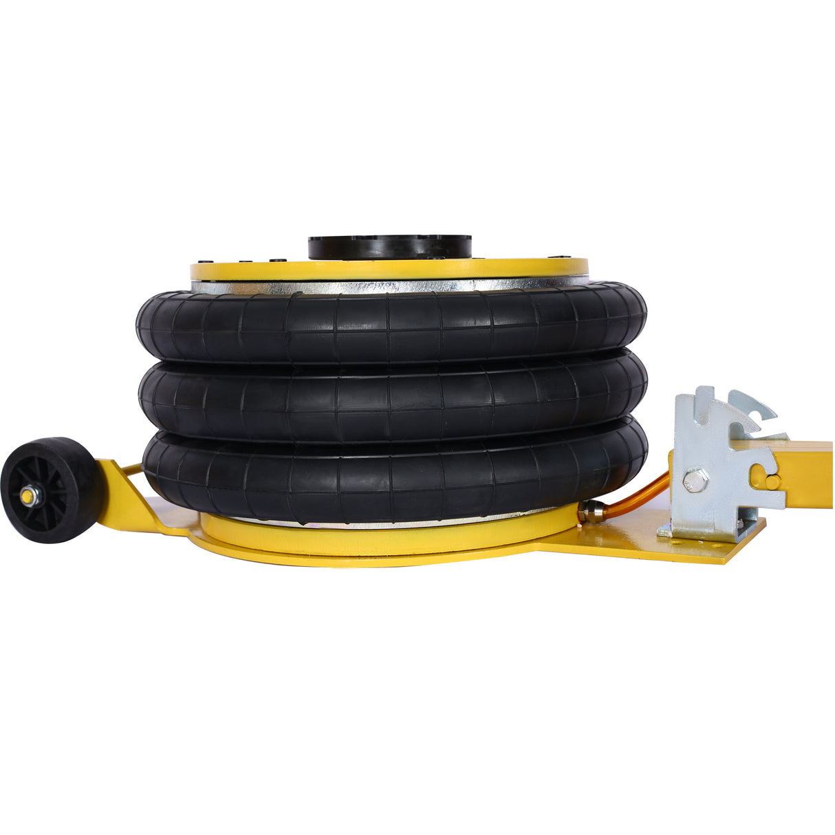 5T Triple Bag Air Jack Pneumatic Lifting 16in Capacity 11000lbs Easy-Collapsing Terrain Yellow