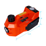 5T 12V Electric Car Jack kit 4 in 1 Floor Jack Hydraulic Car Jack Lift with Electric Impact Wrench for SUV MPV Sedan Pickup