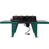 Electric Benchtop Router Table Wood Working Tool Green