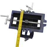 Perceuse à étau coulissant croisé de 5 pouces, fraisage des métaux, 2 voies X-Y, Machine à pinces pour le travail du bois