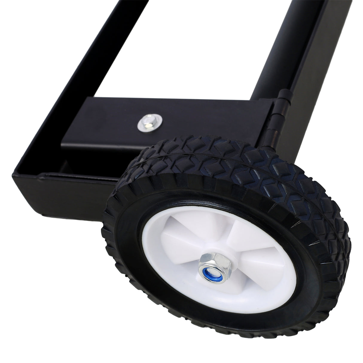 24'' Rolling Magnetic Pick-Up Sweeper Heavy Duty Push-Type with Release 100 Lbs Capacity