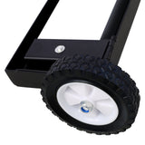 24 '' Rolling Magnetic Pick-Up Sweeper Heavy Duty Push-type met release 100 pond capaciteit