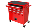 4 Drawers Tool Cabinet with Tool Sets Red