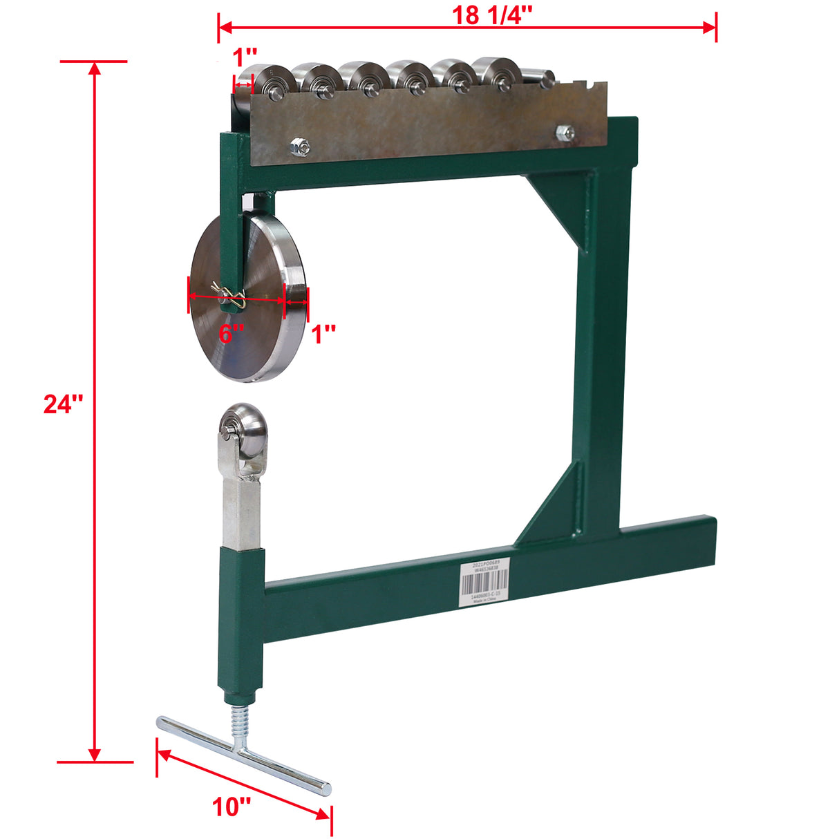 Wheel Metal Shaping Benchtop Green