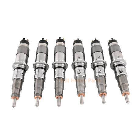 6 PCS Brandstofinjector 0445120231 3976372 4937065 Past voor Cummins Motor QSB6.7