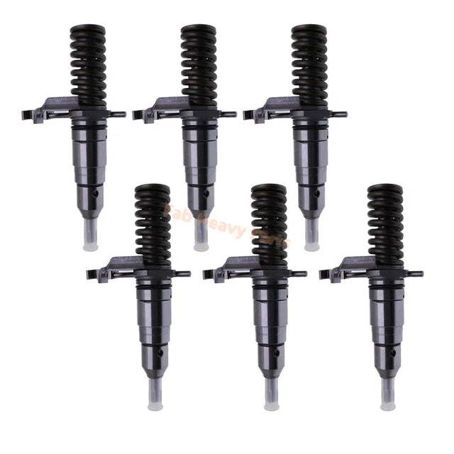 6 PCS Fuel Injector 107-1230 1071230 Fits for Caterpillar CAT Engine 3116 3126 3126B Excavator 322 L 325 L 325-A