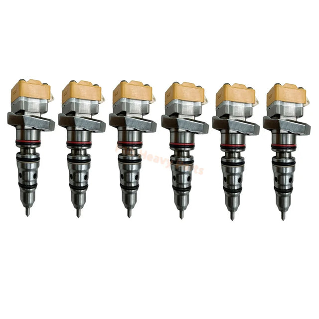 6 PCS Fuel Injector 10R-0782 10R0782 Fits for Caterpillar CAT Engine 3126B 3126E