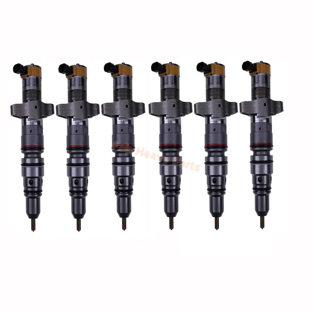 6 PCS Fuel Injector 10R-4763 10R4763 20R-8059 20R8059 Fits for Caterpillar CAT Engine C7