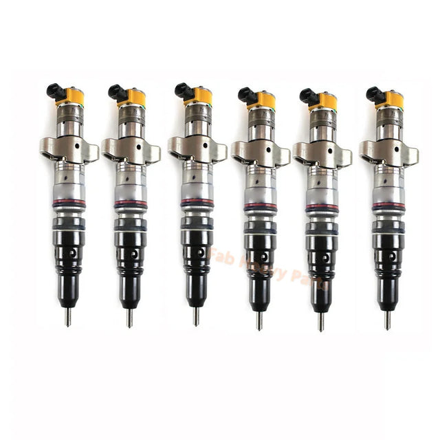 Injecteur de carburant 10R-7221 10R7221, 6 pièces, adapté au moteur Caterpillar CAT C9