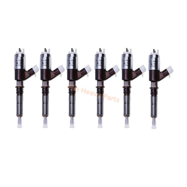 6 na PCS Fuel Injector 320-0677 3200677 10R-7671 10R7671 Angkop para sa Caterpillar CAT Engine C4.4 C6.6 Excavator 320D 320DGC 320DL 323DL