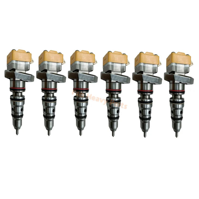 6 na PCS Fuel Injector 10R-9237 10R9237 10R-1257 10R1257 Angkop para sa Caterpillar CAT Engine 3126B 3126E Loader 938G II 953C 963C