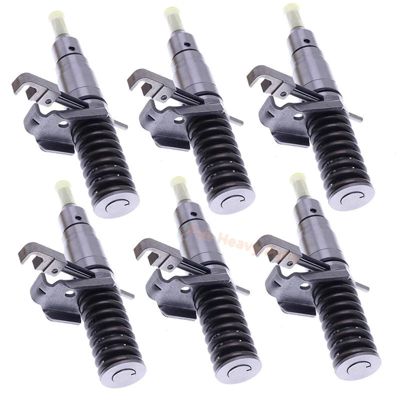 6 PCS Fuel Injector 127-8216 1278216 127-8222 1278222 0R-8682 0R8682 Fits for Caterpillar CAT 3116 3114 3126