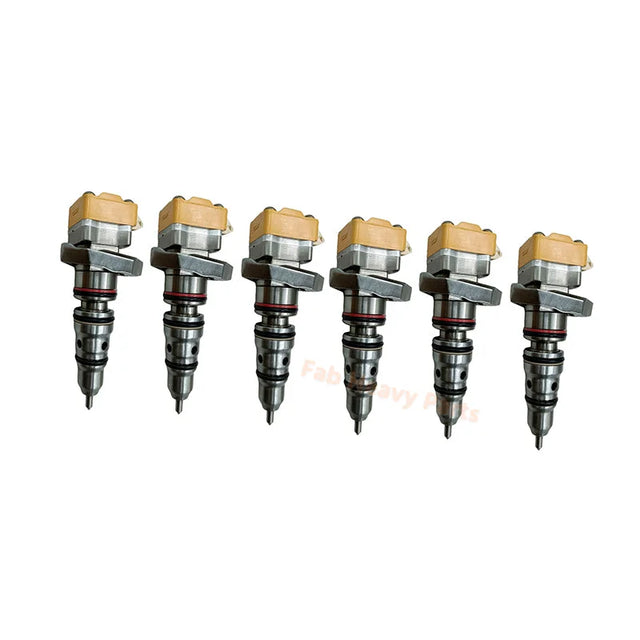 6 PCS Brandstofinjector 128-6601 1286601 178-0199 1780199 Past voor Caterpillar CAT Motor 3126 C7 Graafmachine 322C 325C, Gereviseerd