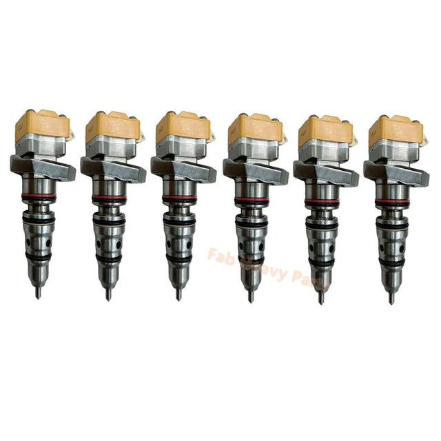 6 na PCS Fuel Injector 177-4752 1774752 Angkop para sa Caterpillar CAT Engine 3126B 3126E Loader 953C 963C Tractor D5N D6N, Remanufactured