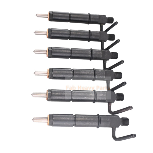 6 PCS Fuel Injector 212-8470 2128470 Fits for Caterpillar CAT 311C 312C 314C 318C 320C 320D 321C Excavator 3066 3064 Engine