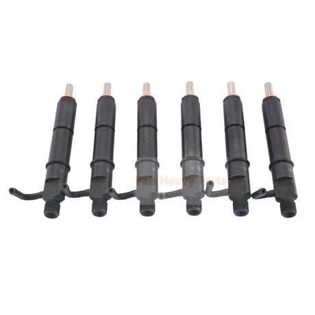 6 PCS Fuel Injector 212-8470 2128470 Fits for Caterpillar CAT 311C 312C 314C 318C 320C 320D 321C Excavator 3066 3064 Engine