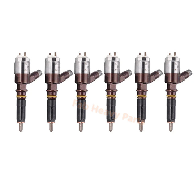 6 PCS Fuel Injector 2645A741 2645A706 2645A707 2645A729 para sa Perkins Engine 1106D 1106D-E66TA 1104D-44T