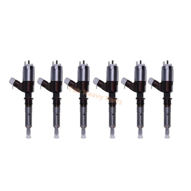 6 PCS Fuel Injector 320-0670 3200670 10R-7670 10R7670 306-9370 3069370 Fits for Caterpillar CAT Engine C4.4 C6.6 Excavator 312D 320D 321D 323D