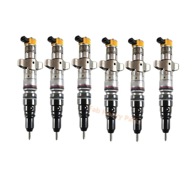 6 PCS Fuel Injector 387-9430 3879430 Fits for Caterpillar CAT Engine C7