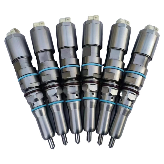 Injecteur de carburant 6 pièces 460-8213 20R-5077, adapté au moteur Caterpillar CAT C9 C9.3, chargeuse sur pneus 966L 966M 972L 972M