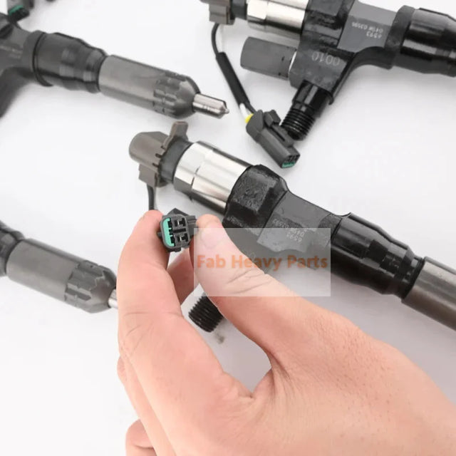 6 PCS Fuel Injector VH23670E0010 for Hino Engine J08E Kobelco Excavator SK350-9 SK200-8 SK260-8