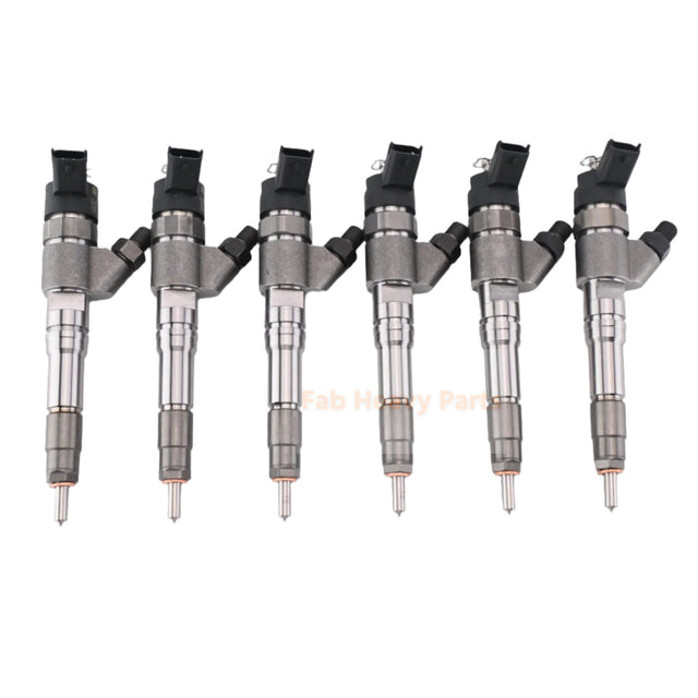 6 Piece Fuel Injector 23324681 Fits for Volvo Penta Engine D4-180 D4-210 D4-225 D4-260 D4-300 D6-310 D6-330 D6-370 D6-435