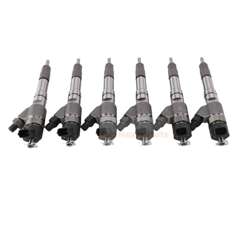 6 Stuk Brandstofinjector 23324681 Past voor Volvo Penta Motor D4-180 D4-210 D4-225 D4-260 D4-300 D6-310 D6-330 D6-370 D6-435